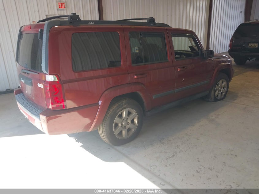2007 JEEP COMMANDER VIN: 1J8HG48K17C669942