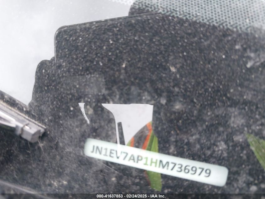 2017 Infiniti Q50 3.0T Sport VIN: JN1EV7AP1HM736979 Lot: 41637853