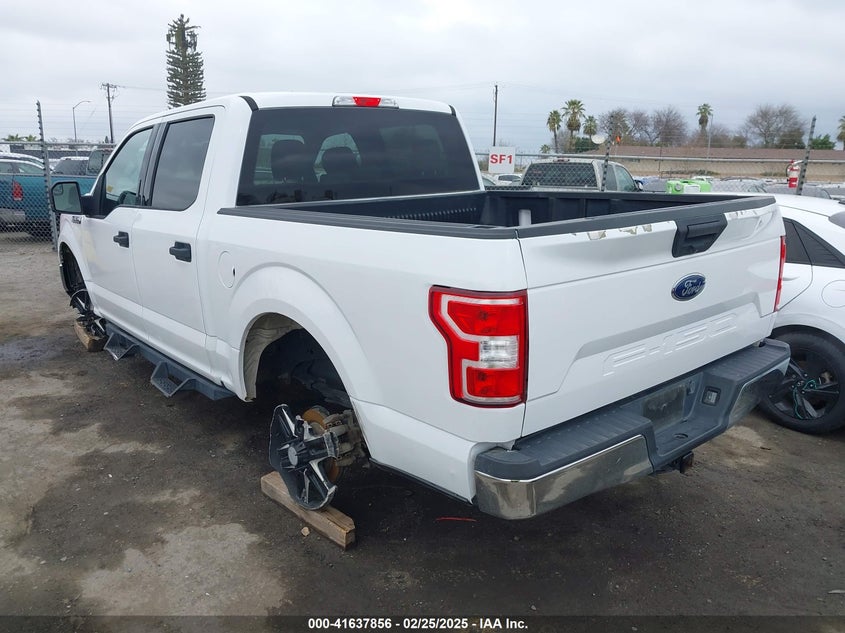 2018 FORD F-150 VIN: 1FTEW1E51JKC87269