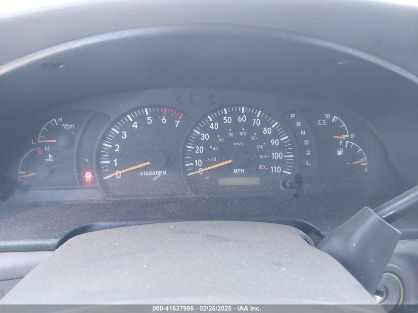 2001 Toyota Tundra Ltd V8 VIN: 5TBBT48121S167262 Lot: 41637995