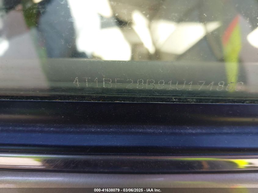 2001 Toyota Avalon Xls VIN: 4T1BF28B91U174860 Lot: 41638079