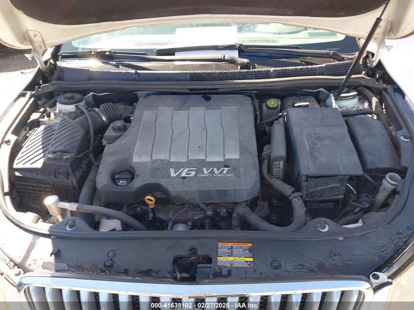 2010 BUICK LACROSSE VIN: 1G4GB5EG3AF121899