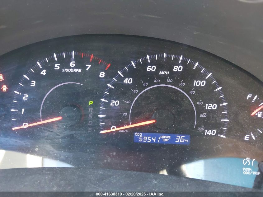 2010 Toyota Camry Le VIN: 4T4BF3EK9AR014509 Lot: 41638319