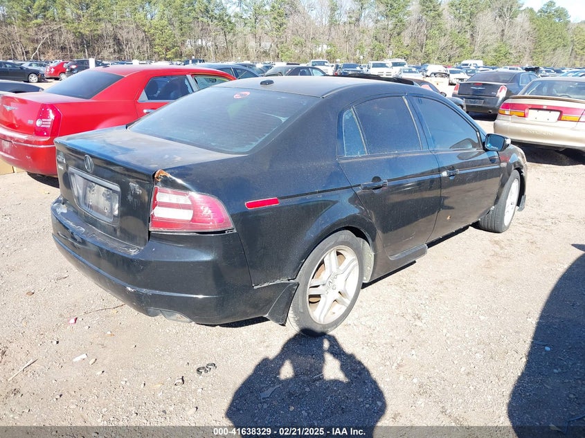 2008 ACURA TL VIN: 19UUA66208A025904