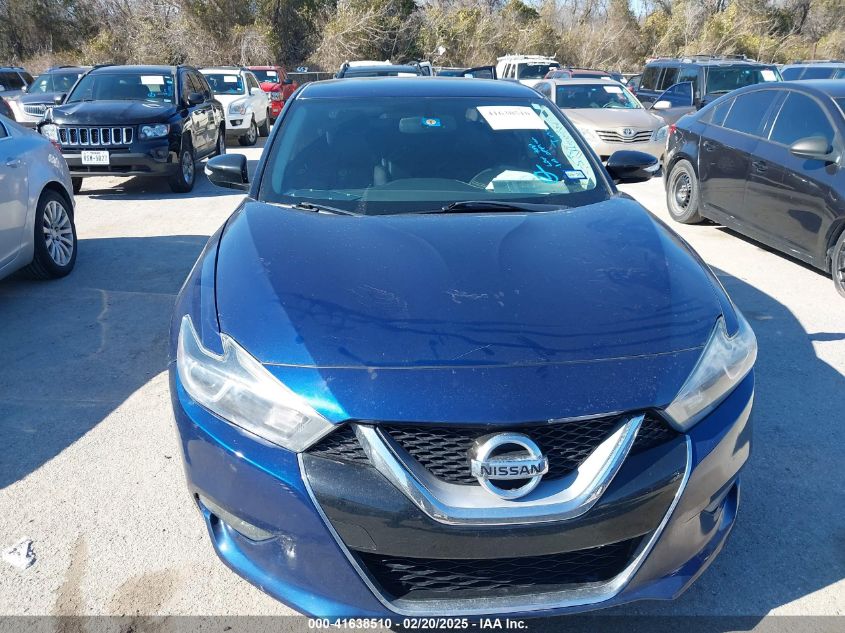 2018 Nissan Maxima 3.5 Sv VIN: 1N4AA6AP8JC375429 Lot: 41638510