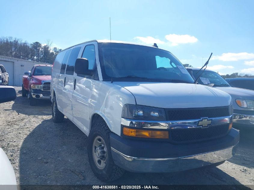 2021 Chevrolet Express Cargo Rwd 2500 Regular Wheelbase Wt VIN: 1GCWGAF77M1249962 Lot: 41638581