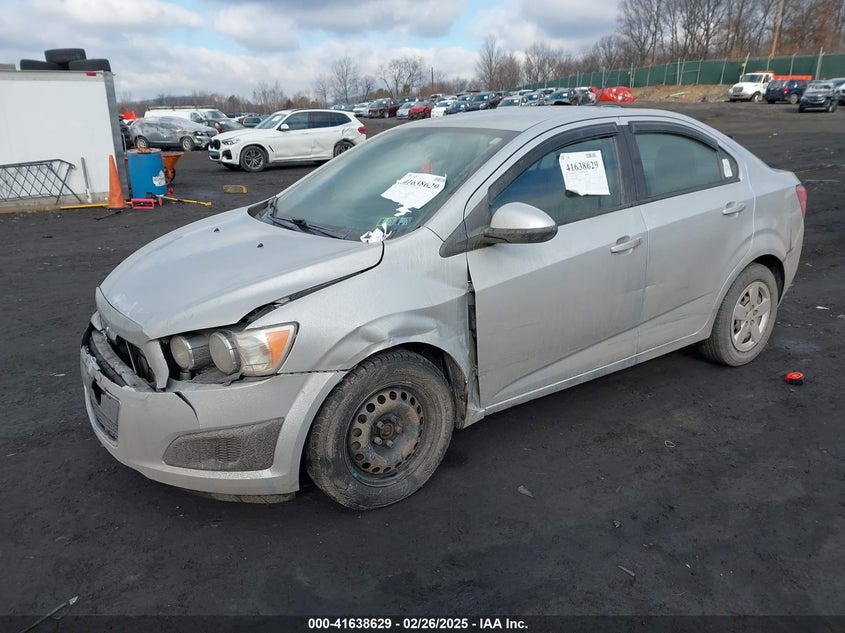 2014 CHEVROLET SONIC VIN: 1G1JA5SG4E4144989