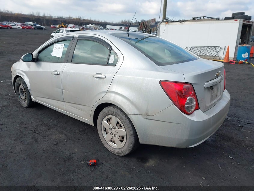 2014 CHEVROLET SONIC VIN: 1G1JA5SG4E4144989