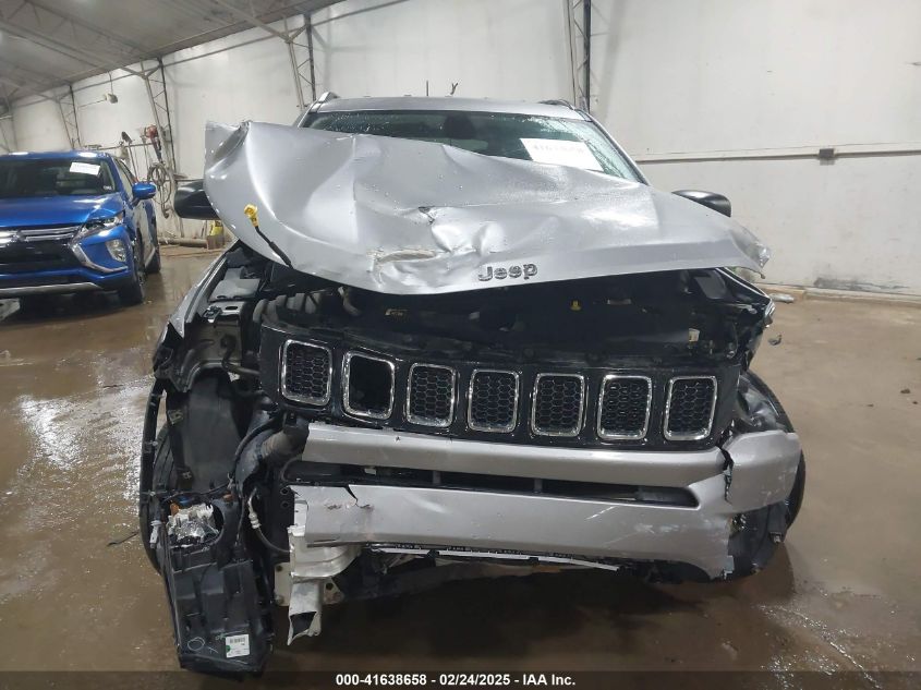 2018 Jeep Compass Sport 4X4 VIN: 3C4NJDAB8JT261763 Lot: 41638658