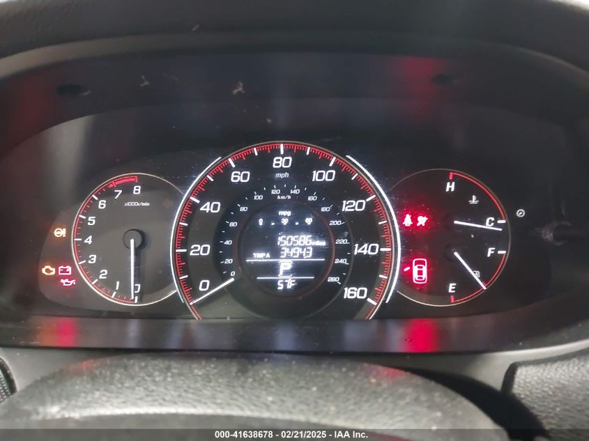 2015 Honda Accord Sport VIN: 1HGCR2F52FA015122 Lot: 41638678