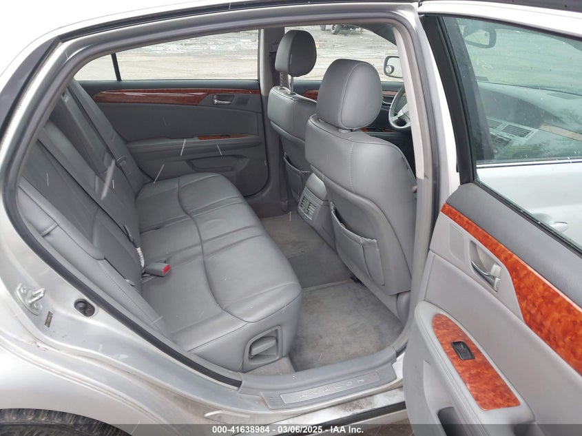 2006 TOYOTA AVALON VIN: 4T1BK36B86U095143
