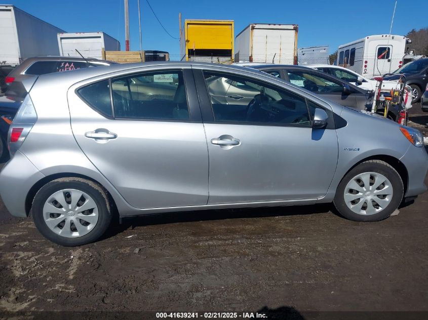 2014 Toyota Prius C Two VIN: JTDKDTB36E1568678 Lot: 41639241