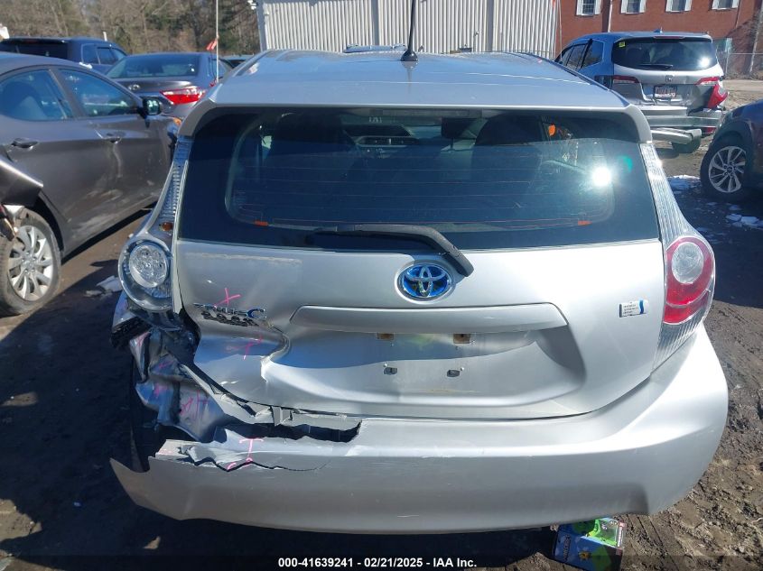 2014 Toyota Prius C Two VIN: JTDKDTB36E1568678 Lot: 41639241