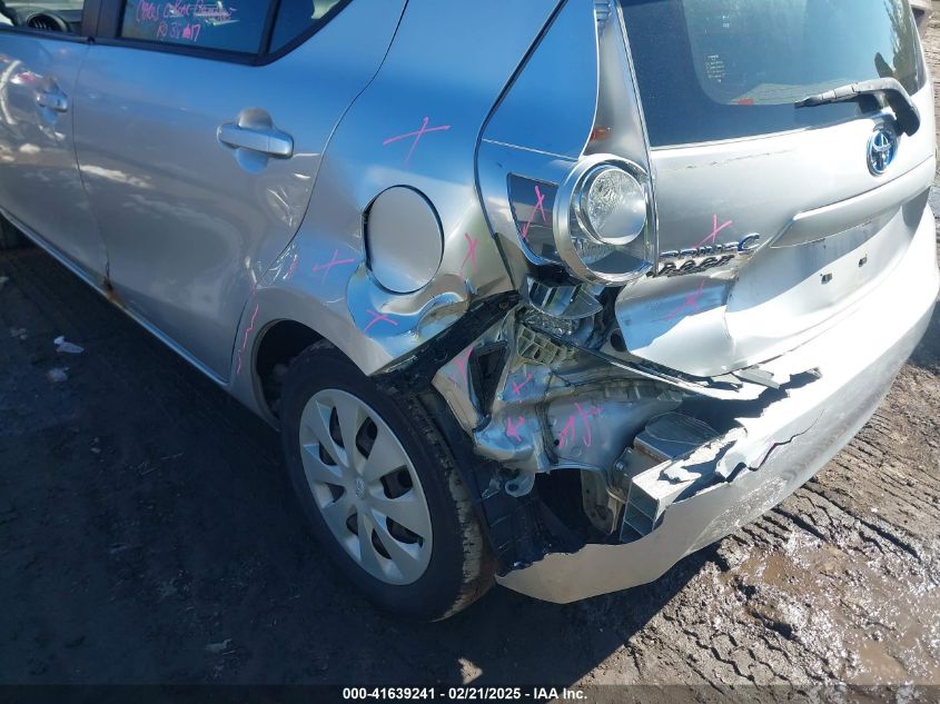 2014 Toyota Prius C Two VIN: JTDKDTB36E1568678 Lot: 41639241