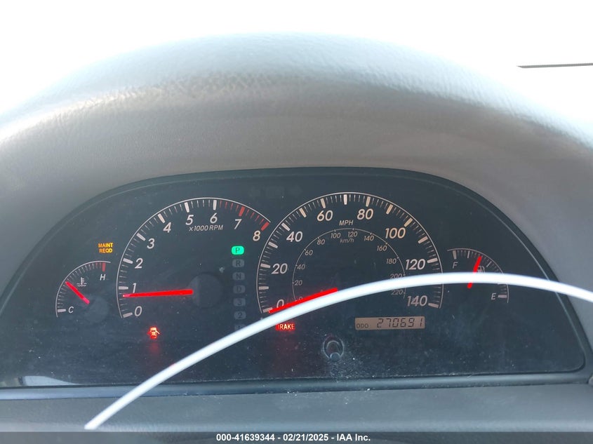 2006 TOYOTA CAMRY VIN: 4T1BE32K66U729370