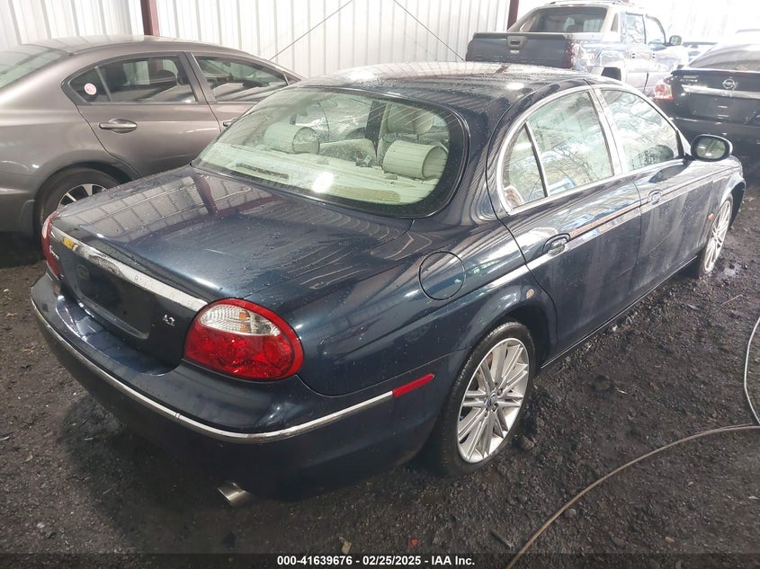 2007 JAGUAR S-TYPE VIN: SAJWA01B37HN78601
