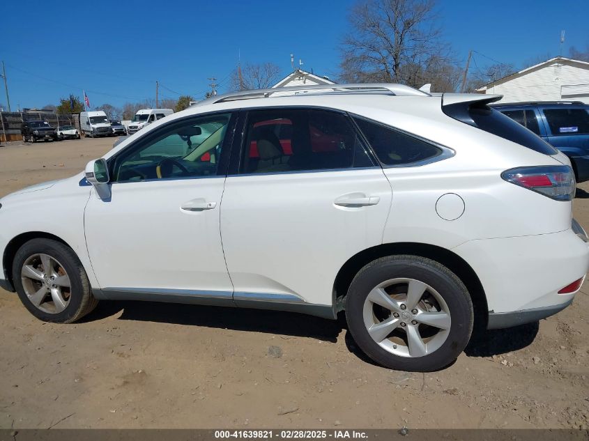 2010 Lexus Rx 350 VIN: 2T2BK1BA6AC076890 Lot: 41639821