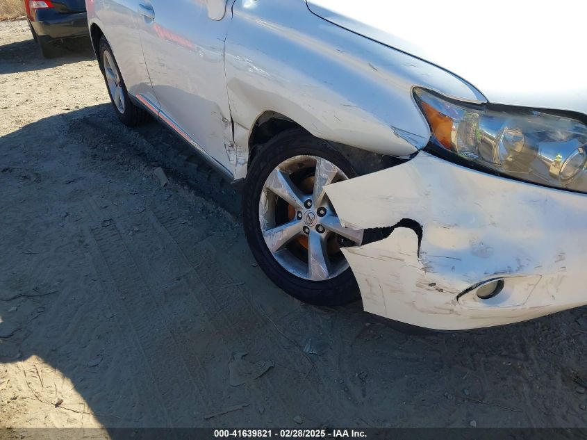 2010 Lexus Rx 350 VIN: 2T2BK1BA6AC076890 Lot: 41639821