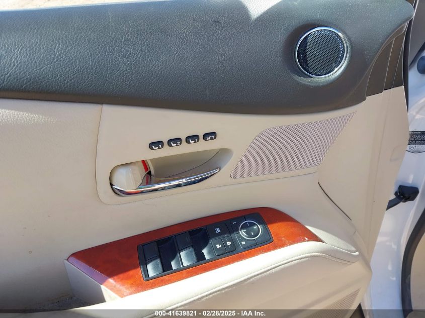 2010 Lexus Rx 350 VIN: 2T2BK1BA6AC076890 Lot: 41639821