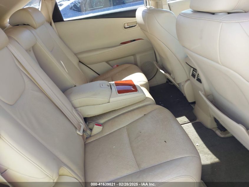 2010 Lexus Rx 350 VIN: 2T2BK1BA6AC076890 Lot: 41639821