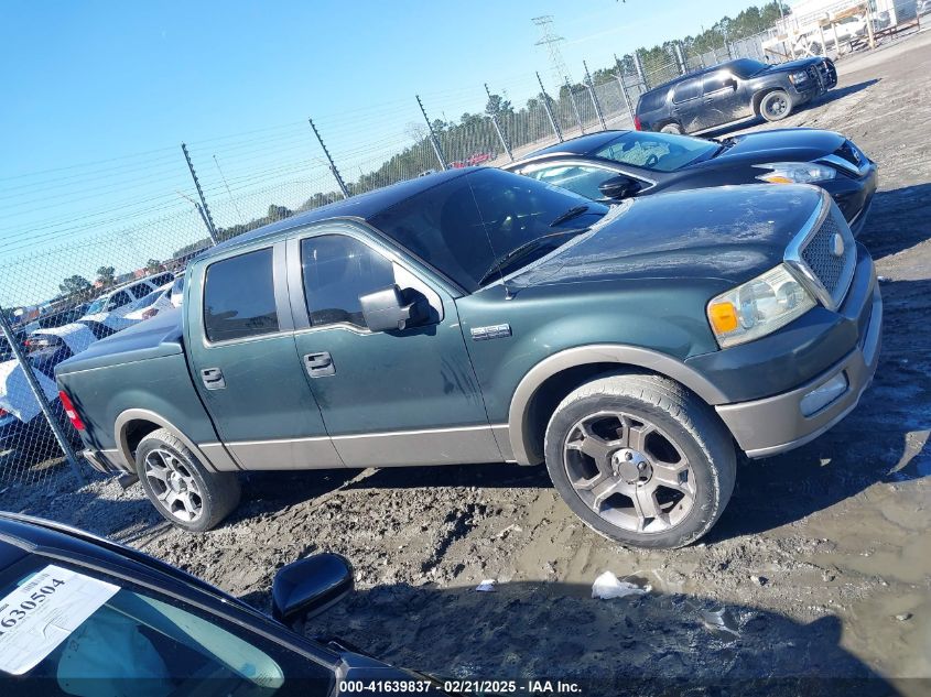 2005 Ford F-150 Lariat/Xlt VIN: 1FTPW12555FA22415 Lot: 41639837