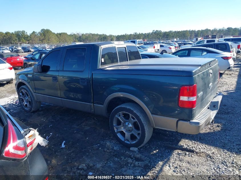 2005 Ford F-150 Lariat/Xlt VIN: 1FTPW12555FA22415 Lot: 41639837