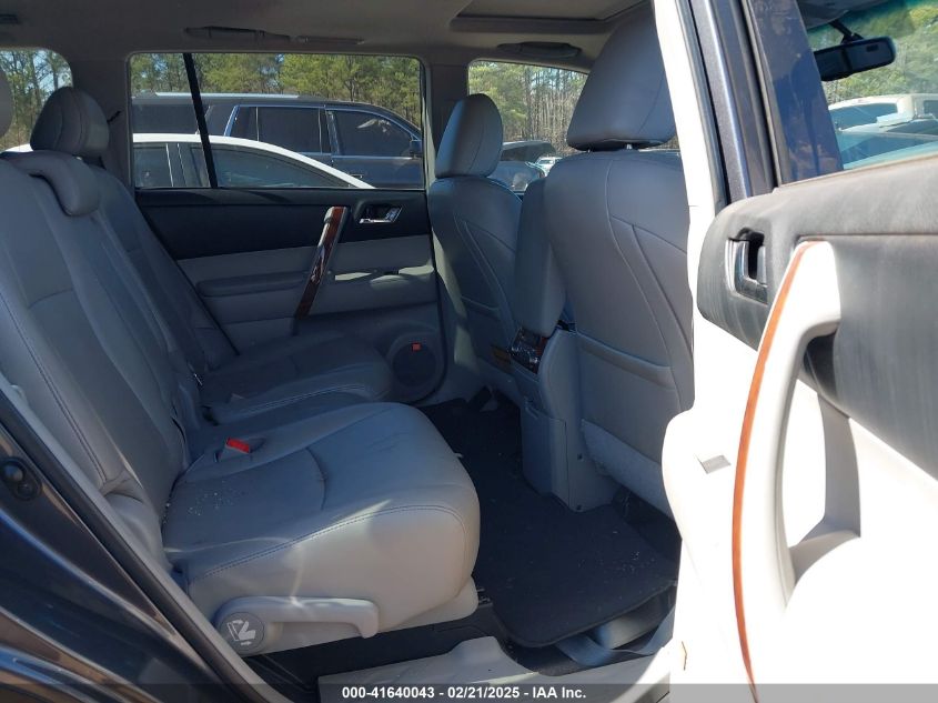 2012 Toyota Highlander Limited V6 VIN: 5TDYK3EHOCS083539 Lot: 41640043