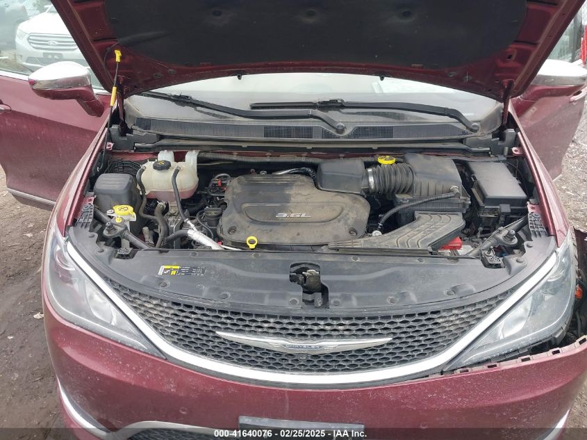 2017 Chrysler Pacifica Limited VIN: 2C4RC1GG5HR804836 Lot: 41640076