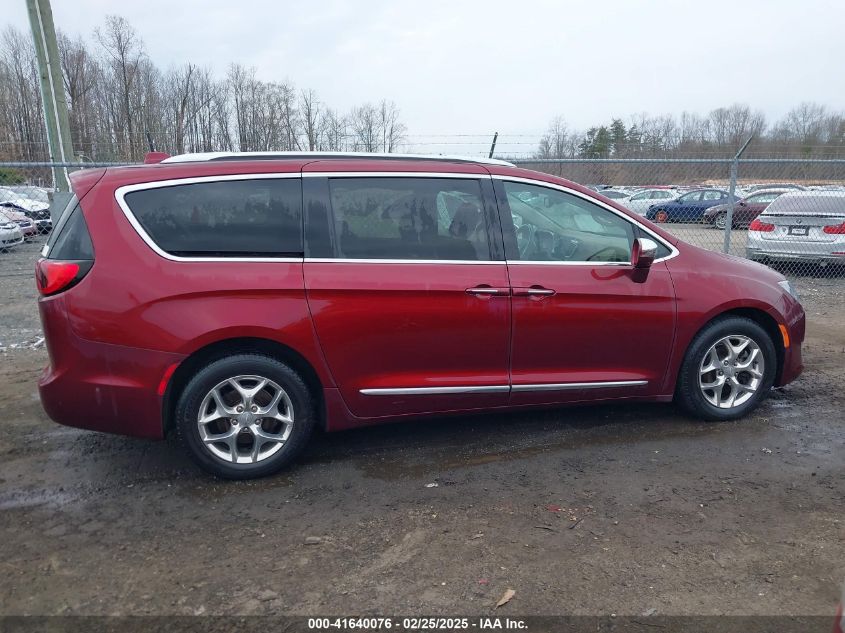 2017 Chrysler Pacifica Limited VIN: 2C4RC1GG5HR804836 Lot: 41640076