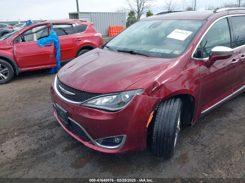 2017 Chrysler Pacifica Limited VIN: 2C4RC1GG5HR804836 Lot: 41640076