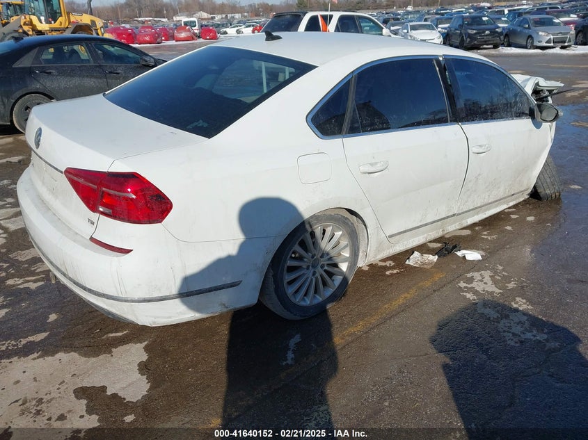 2016 VOLKSWAGEN PASSAT VIN: 1VWBS7A36GC020005