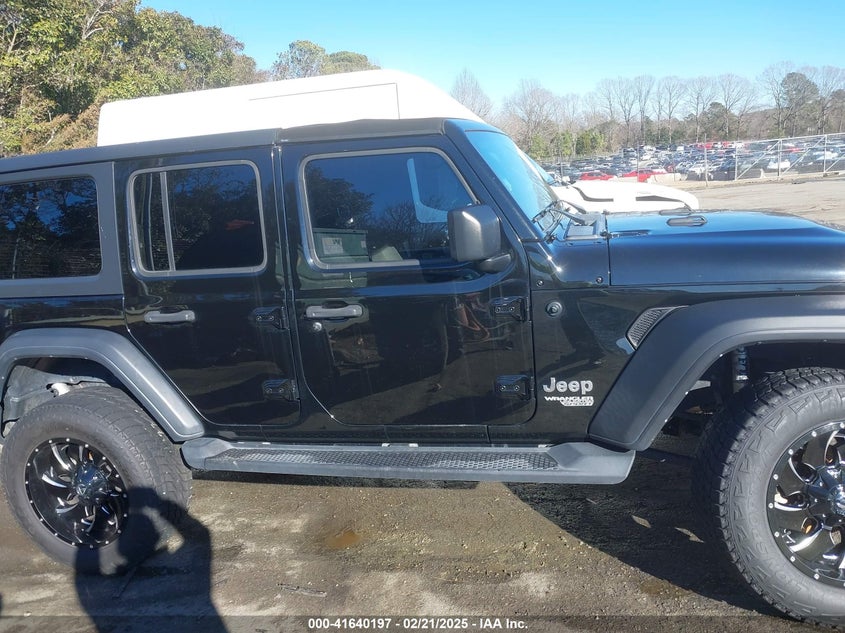 2018 JEEP WRANGLER UNLIMITED SPORT S 4X4 - 1C4HJXDN5JW131695