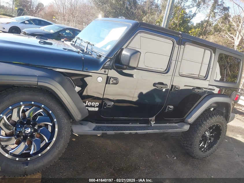 2018 JEEP WRANGLER UNLIMITED SPORT S 4X4 - 1C4HJXDN5JW131695
