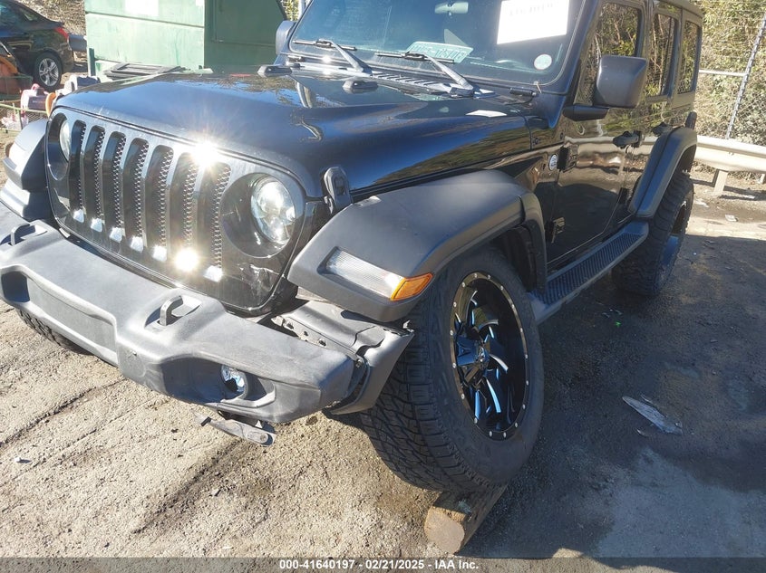 2018 JEEP WRANGLER UNLIMITED SPORT S 4X4 - 1C4HJXDN5JW131695