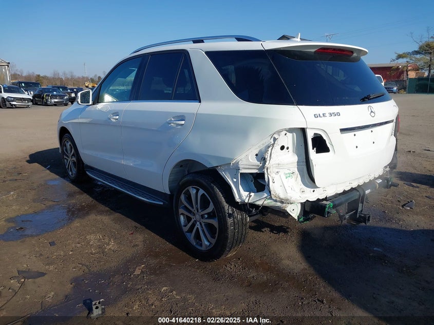2016 MERCEDES-BENZ GLE 350 4MATIC - 4JGDA5HB7GA749475