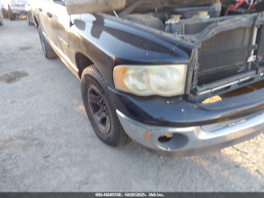 2005 Dodge Ram 1500 Slt/Laramie black truck gasoline 1D7HA18N55J545835 photo #1