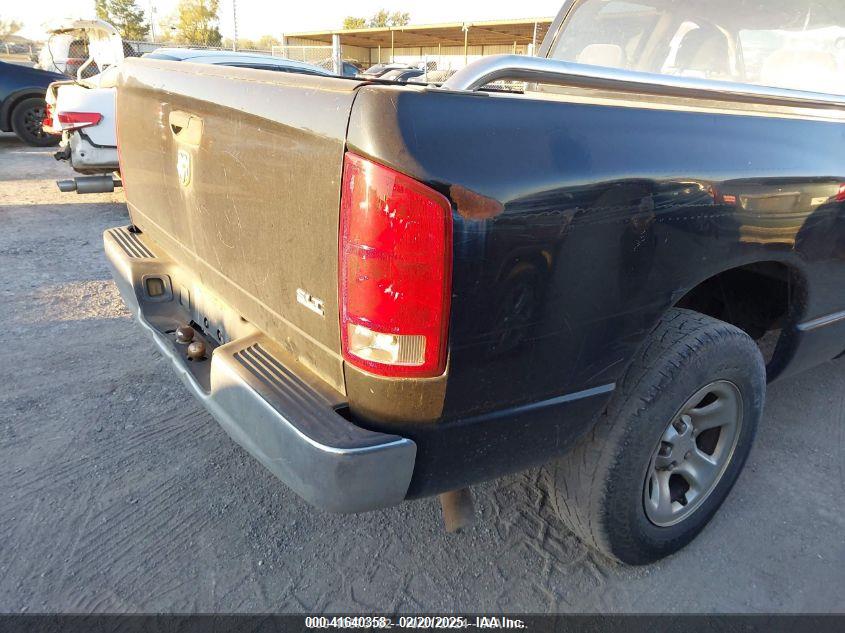 2005 Dodge Ram 1500 Slt/Laramie black truck gasoline 1D7HA18N55J545835 photo #4