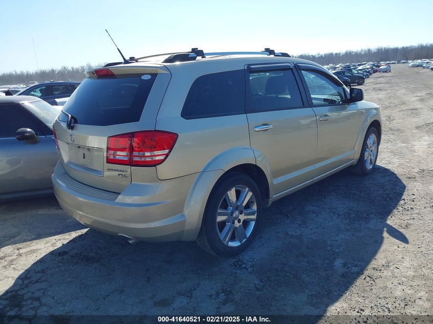 Vin: 3d4pg9fv8at206207, lot: 42131343, dodge journey r/t 20104
