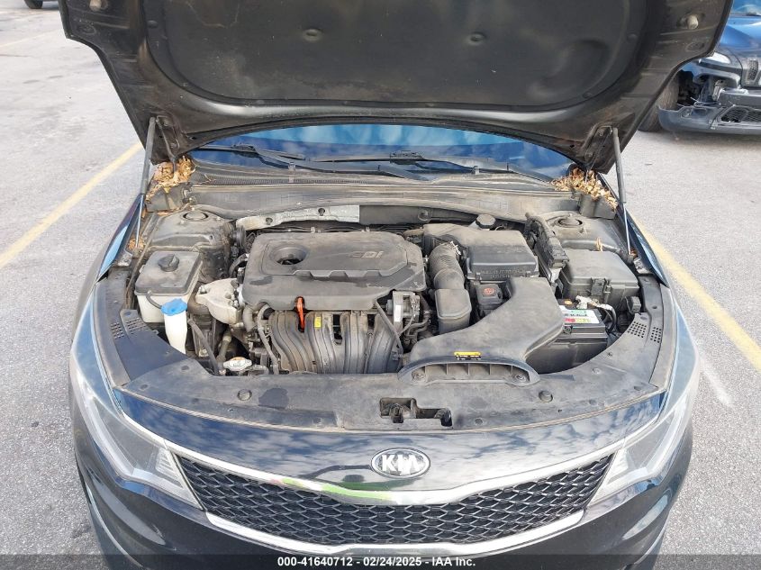 2016 Kia Optima Lx VIN: KNAGT4L39G5105567 Lot: 41640712