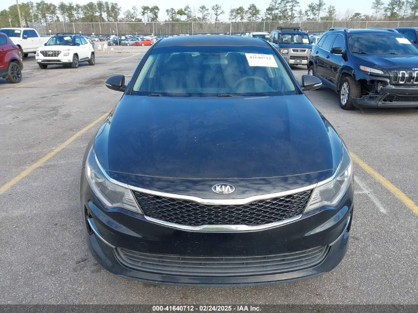 2016 Kia Optima Lx VIN: KNAGT4L39G5105567 Lot: 41640712