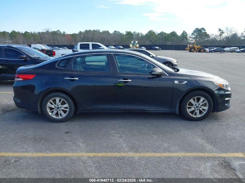 2016 Kia Optima Lx VIN: KNAGT4L39G5105567 Lot: 41640712