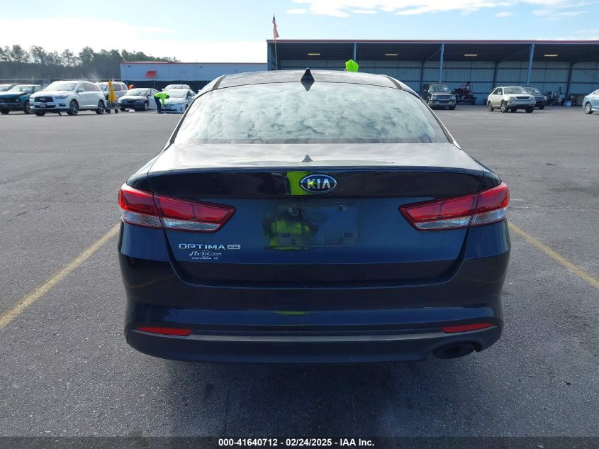 2016 Kia Optima Lx VIN: KNAGT4L39G5105567 Lot: 41640712