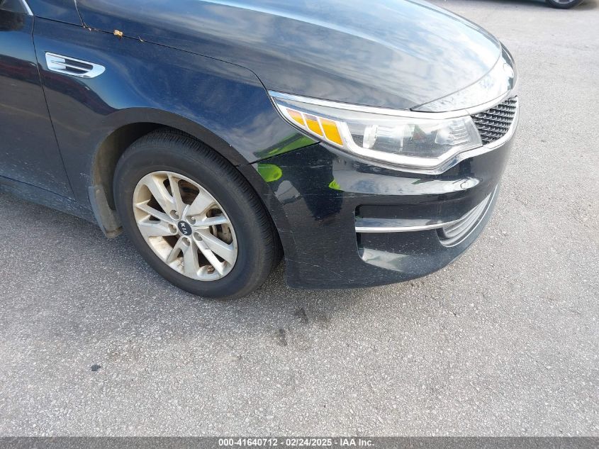 2016 Kia Optima Lx VIN: KNAGT4L39G5105567 Lot: 41640712
