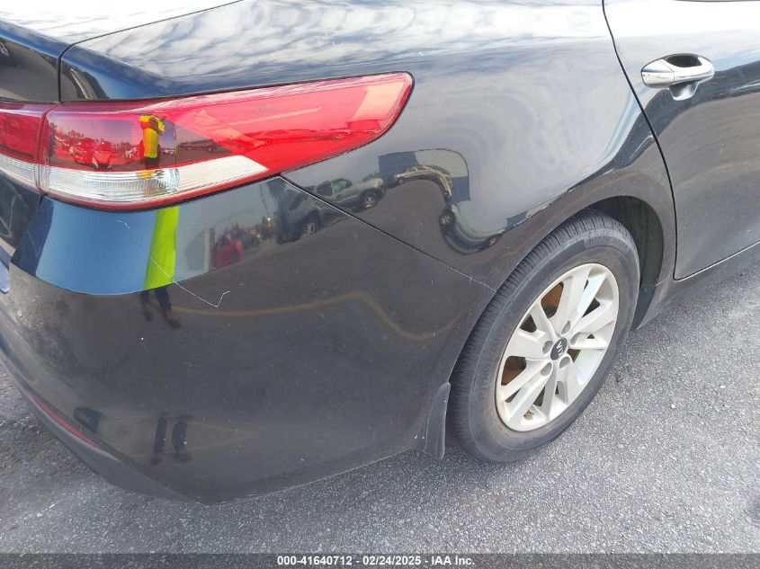 2016 Kia Optima Lx VIN: KNAGT4L39G5105567 Lot: 41640712