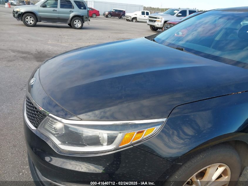 2016 Kia Optima Lx VIN: KNAGT4L39G5105567 Lot: 41640712