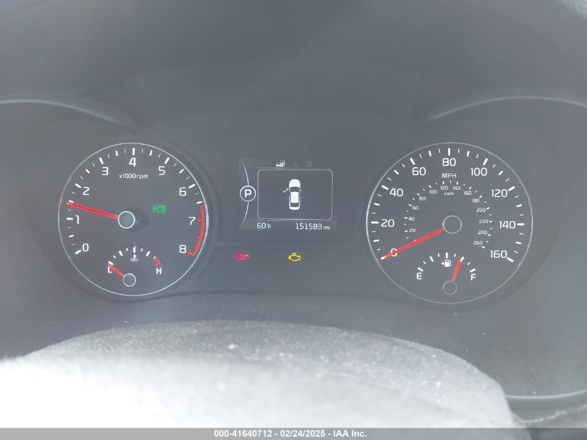 2016 Kia Optima Lx VIN: KNAGT4L39G5105567 Lot: 41640712