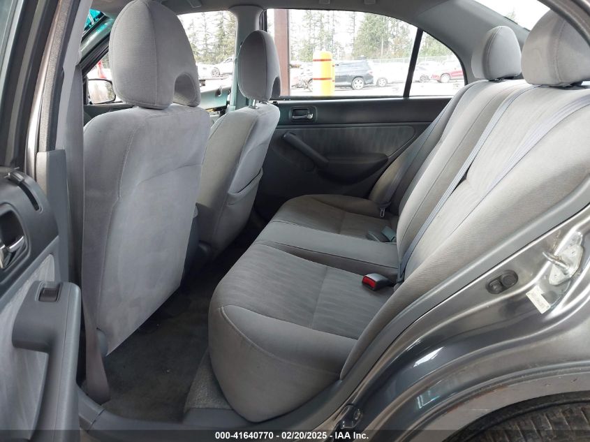 2004 Honda Civic Lx VIN: 2HGES16554H623870 Lot: 41640770