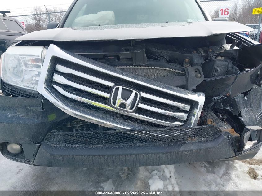 2014 Honda Pilot Ex-L VIN: 5FNYF4H53EB008160 Lot: 41640808