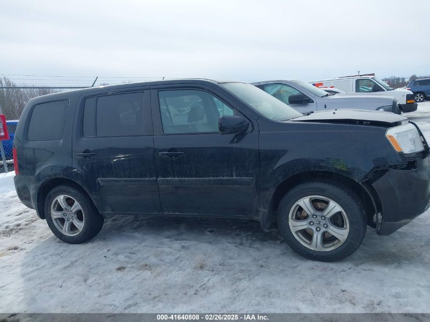 2014 Honda Pilot Ex-L VIN: 5FNYF4H53EB008160 Lot: 41640808