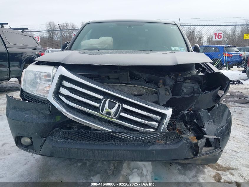 2014 Honda Pilot Ex-L VIN: 5FNYF4H53EB008160 Lot: 41640808